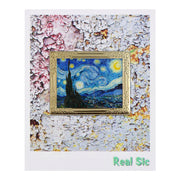Starry Night By Vincent van Gogh Art Frame Pin - Museum Souvenir Fine Art Lapel Pin
